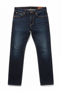 Classic dark indigo denim jean trousers product photo